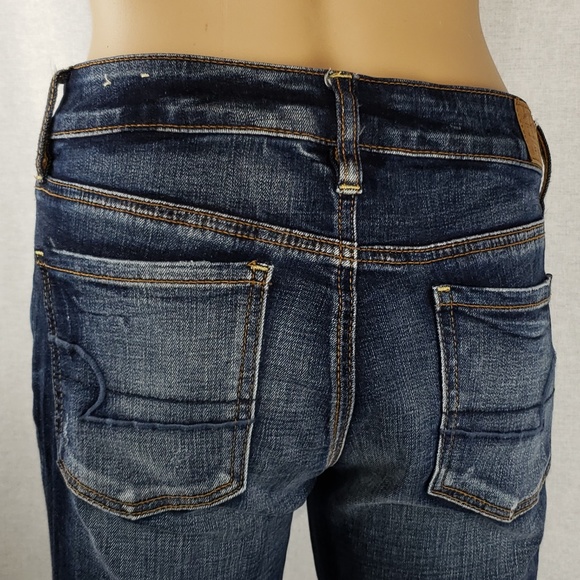 American Eagle Women's Jeggings, Distressed, Jeans - Picture 7 of 8